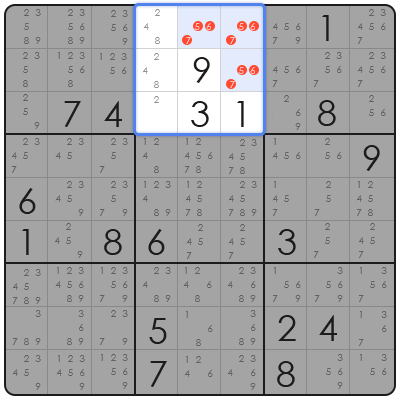 what is candidate mode in sudoku