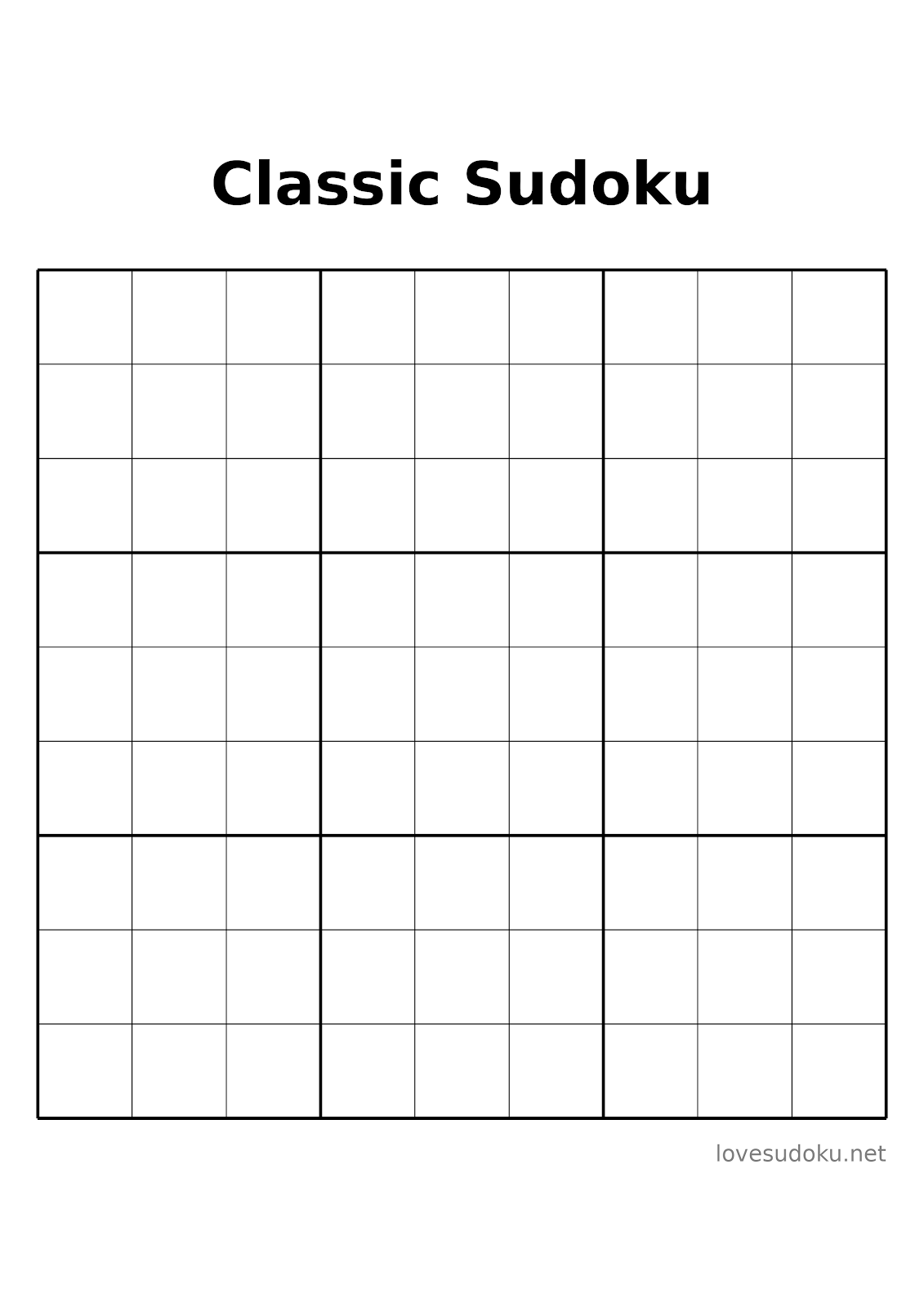 sudoku very hard print
